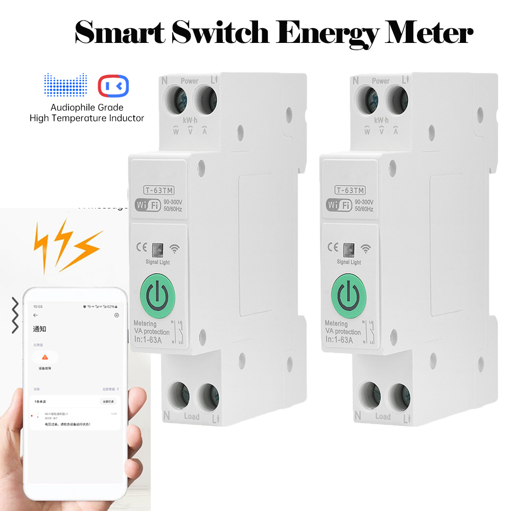 Smart Home Energy App - WIFI Smart Circuit Breaker Schalter Mit