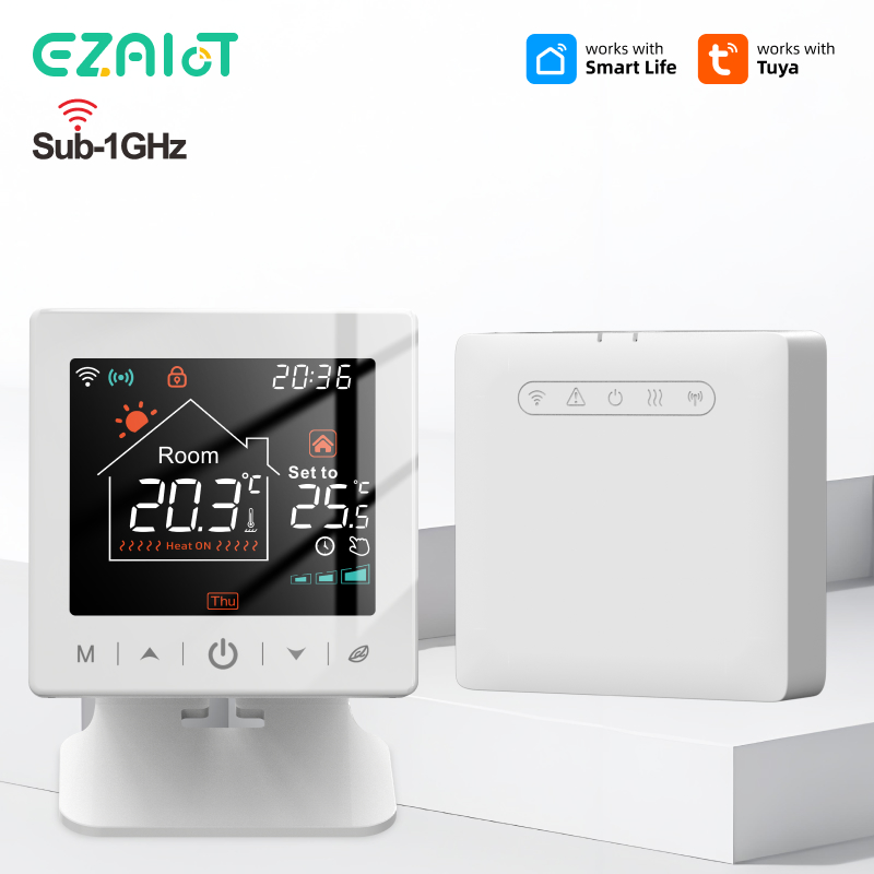 Smart Home Package - Smart Home Wifi Thermostat Tuya RF