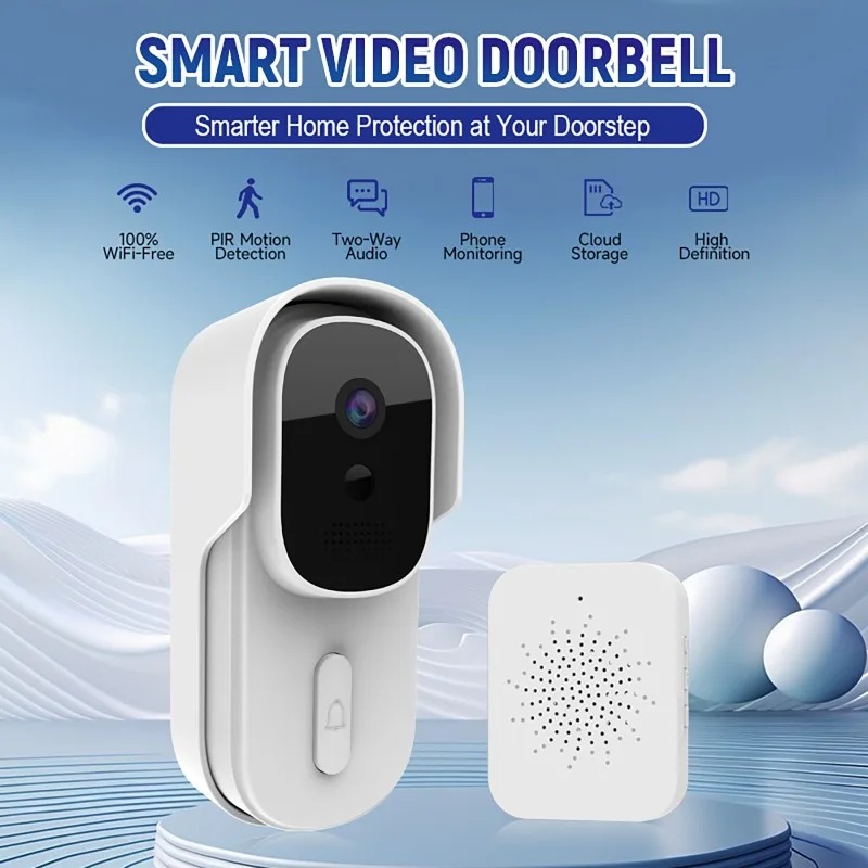 Wifi Doorbell Camera - Weitwinkel Tuya Smart Life APP WLAN