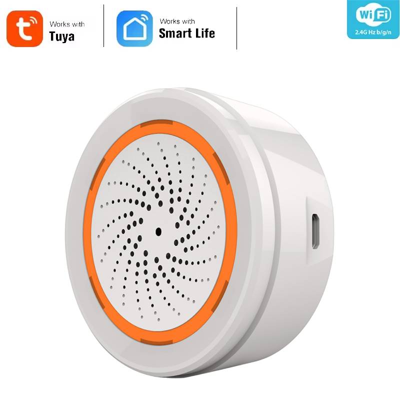 Smart Home Automation System - Smart Sirene Alarm Tuya Zigbee Sound