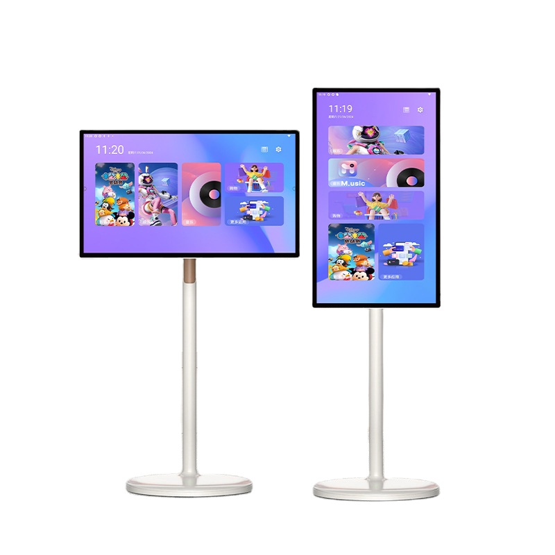 Smart Home Monitoring - 32-Zoll Beweglicher Touchscreen-Monitor Android Kabelloser Tragbarer