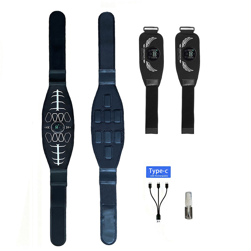 Smart Home Wellness - Bauchmuskel-Toning-Gürtel, Intelligenter Muskeltrainer, Fitnessgürtel für Körper,
