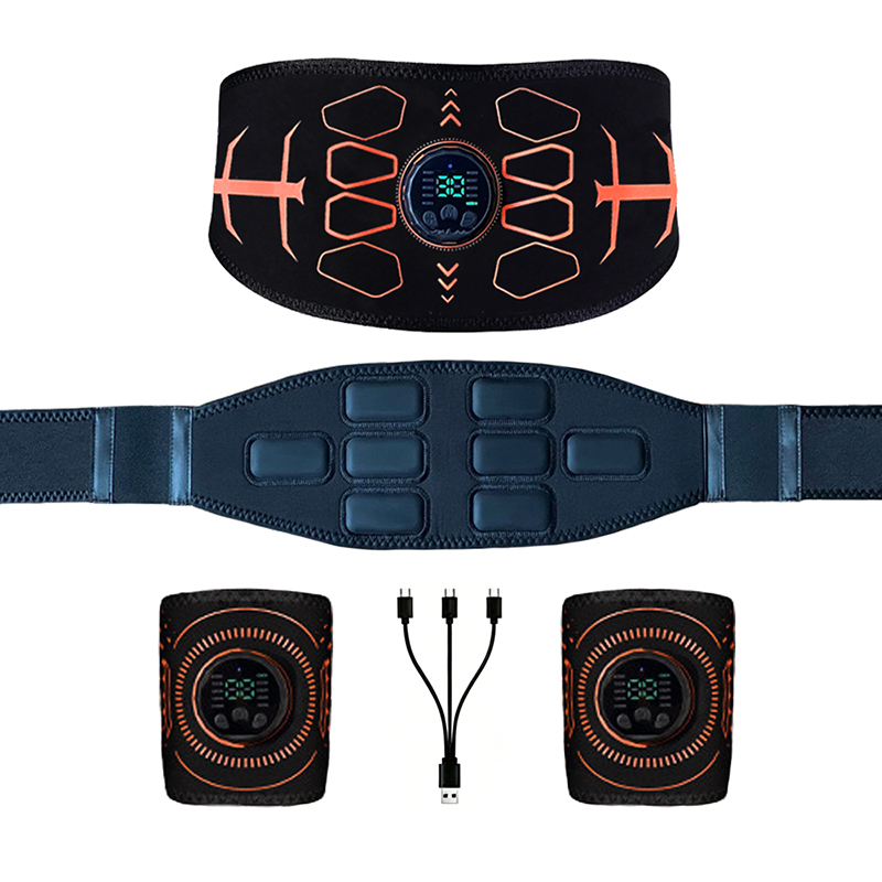 Smart Home Wellness - Intelligenter Bauchmuskeltrainer-Gürtel, Muskeltonisierer für Körper- und
