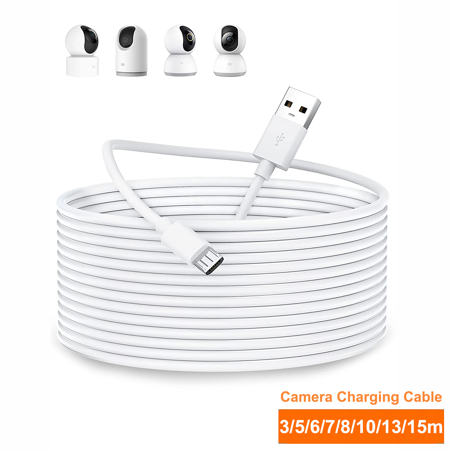 Smart Home Xiaomi Devices - 3 ~ 13 m Micro-USB-Verlängerungskabel für