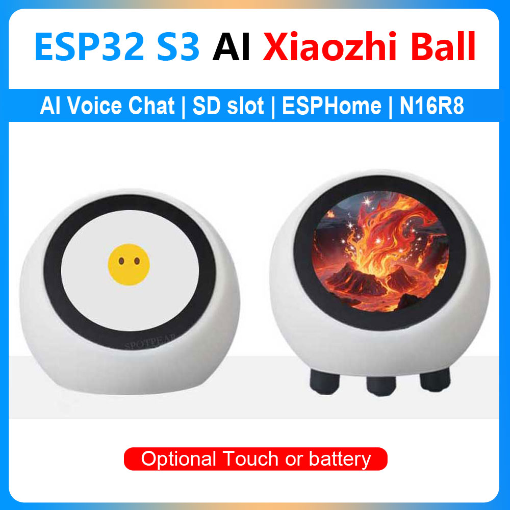 Smart Home Voice Assistant - ESP32 S3 1,28 Zoll N16R8 Entwicklungsboard