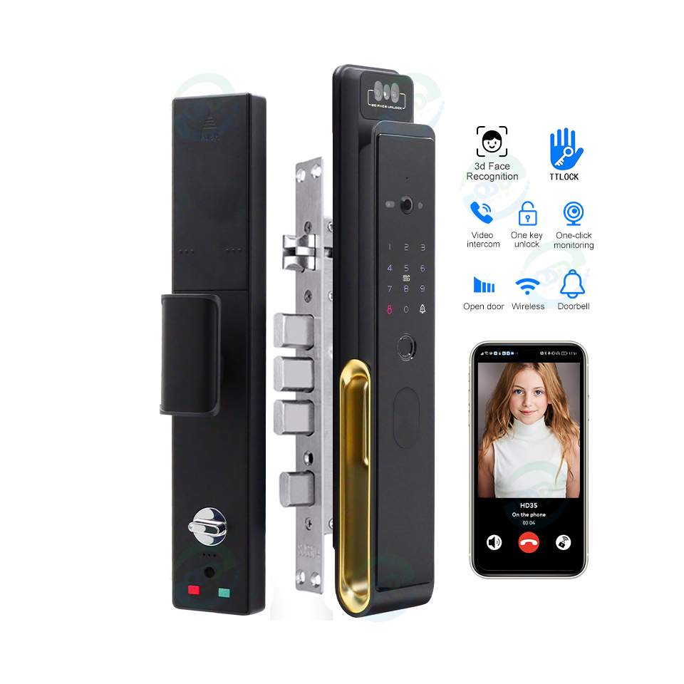 Wifi Doorbell Camera - WiFi Video Intercom Gesicht Türschloss mit