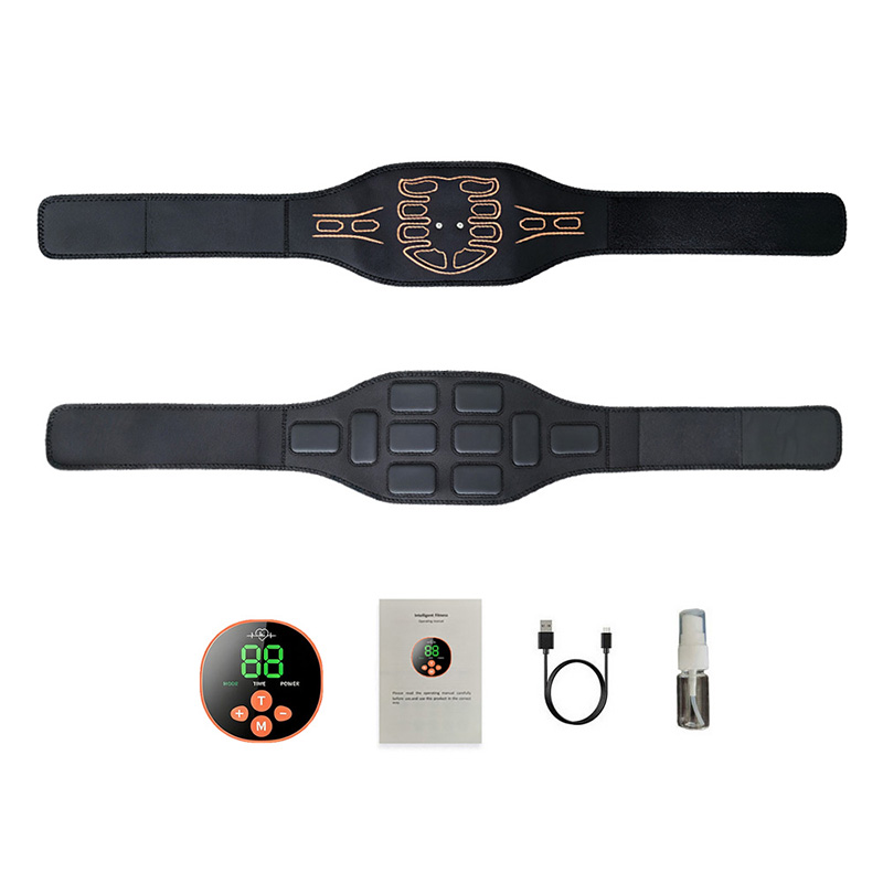 Smart Home Wellness - Intelligenter Bauchmuskeltrainer-Gürtel, Muskeltonisierer für Körpertraining, Workout,