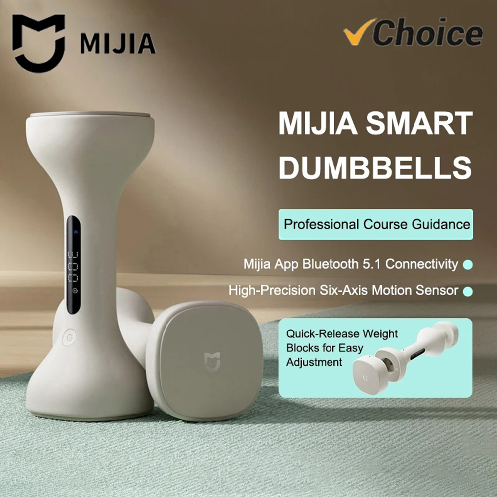Smart Home Wellness - Neue MIJIA Smart Hanteln für Männer