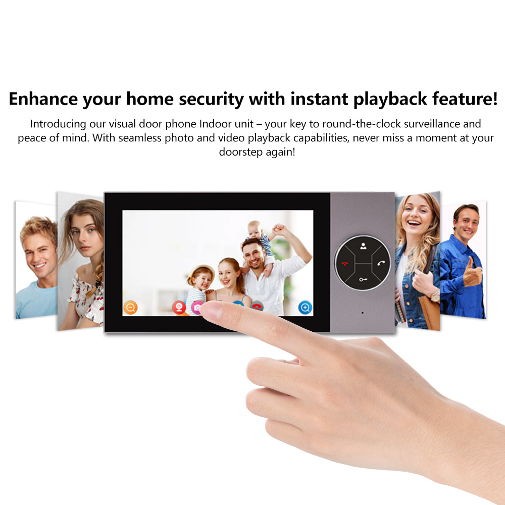 7-Zoll-IPS-Bildschirm 2MP 1080 – Wifi Doorbell Camera Bewertung und Preis