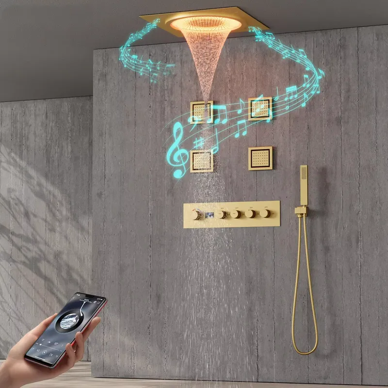 Intelligentes LED-Duschset Bad – Smart Home Bewertung und Preis