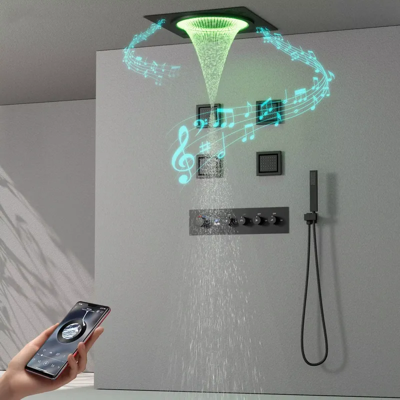 Intelligentes LED-Duschset Bad – Smart Home Bewertung und Preis