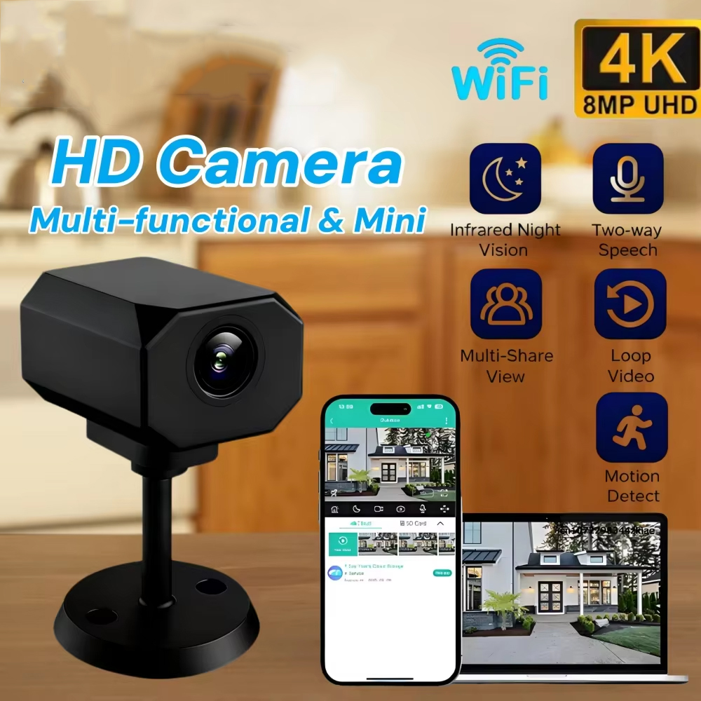 4K HD WiFi-Überwachungskamera  – Smart Home Monitoring Bewertung und Preis