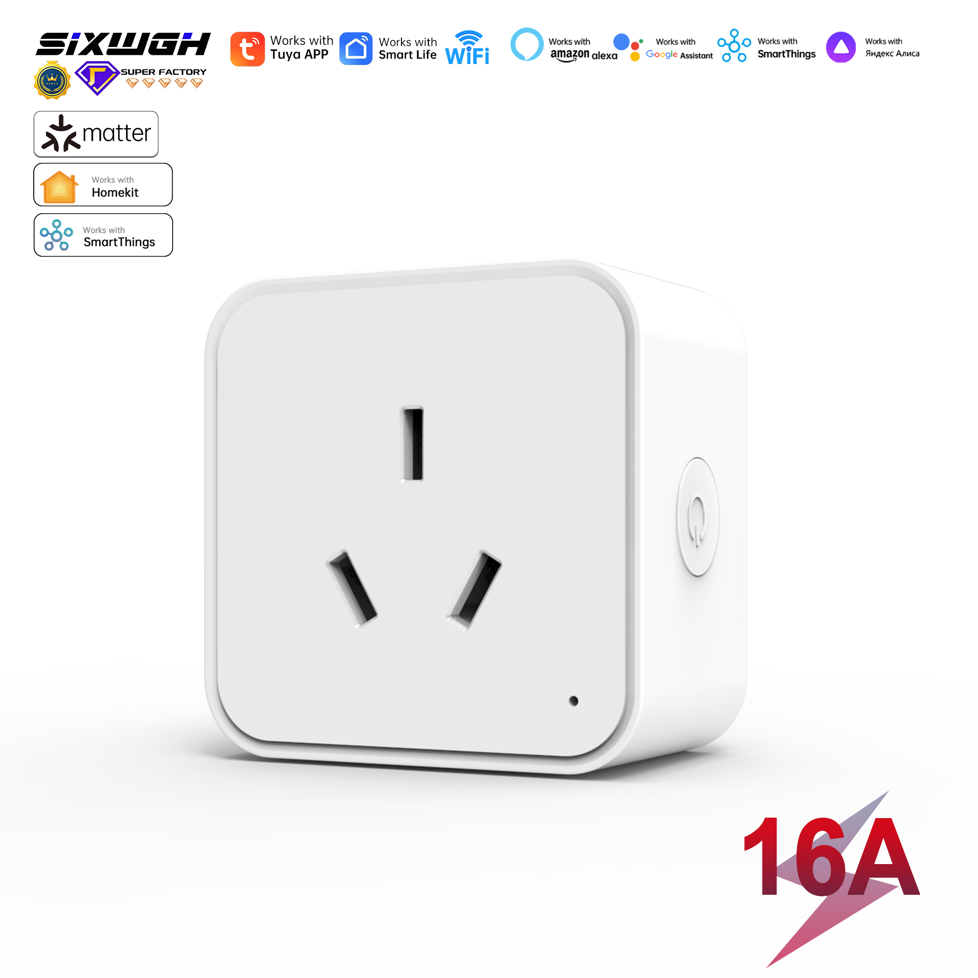 Matter Smart Plug AU Steckdose – Smart Home Energy App Bewertung und Preis
