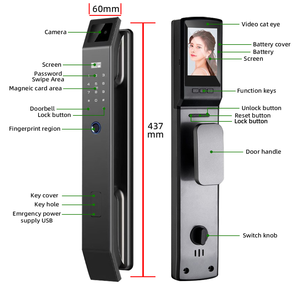 RAYKUBE DF14 Tuya WiFi 3D Gesi – Wifi Doorbell Camera Bewertung und Preis