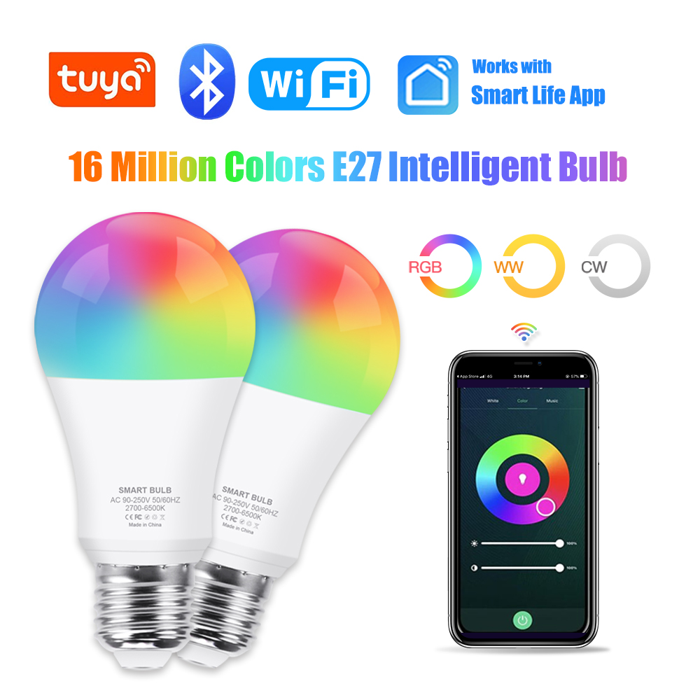 Tuya Wifi/Bluetooth Smart Birn – Smart Home Yellow Bewertung und Preis