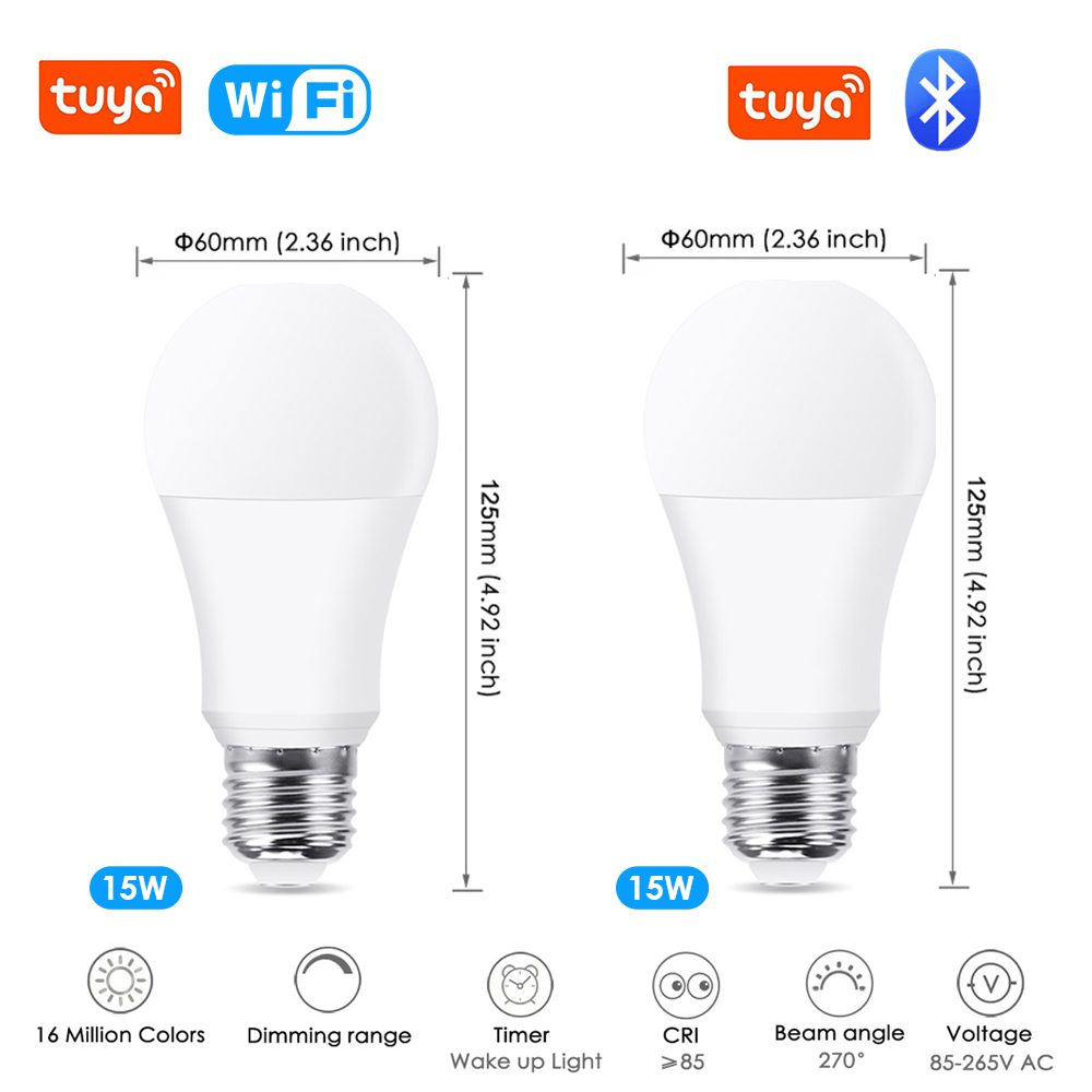 Tuya Wifi/Bluetooth Smart Birn – Smart Home Yellow Bewertung und Preis