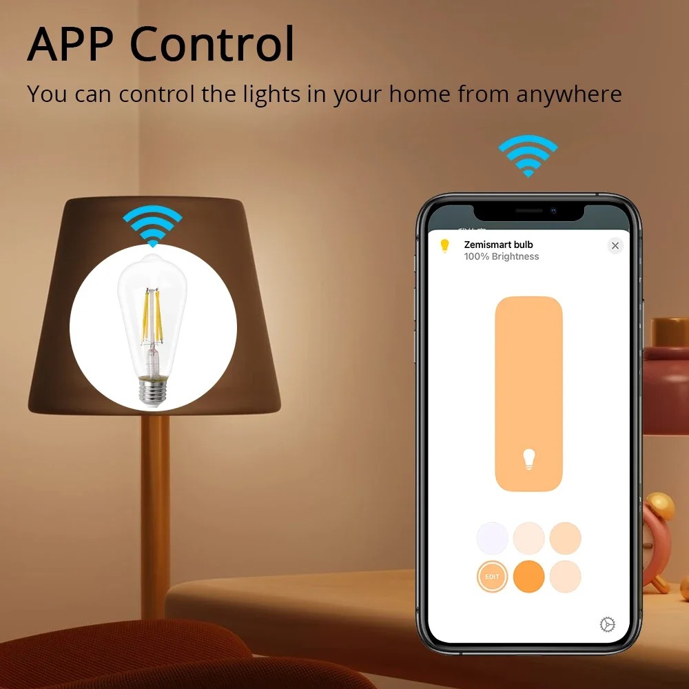 Zemismart Matter WiFi Smart Le – Smart Home Yellow Bewertung und Preis
