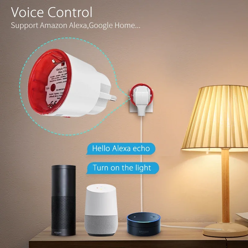 Tuya WiFi Smart Steckdose EU m – Smart Home Voice Assistant Bewertung und Preis