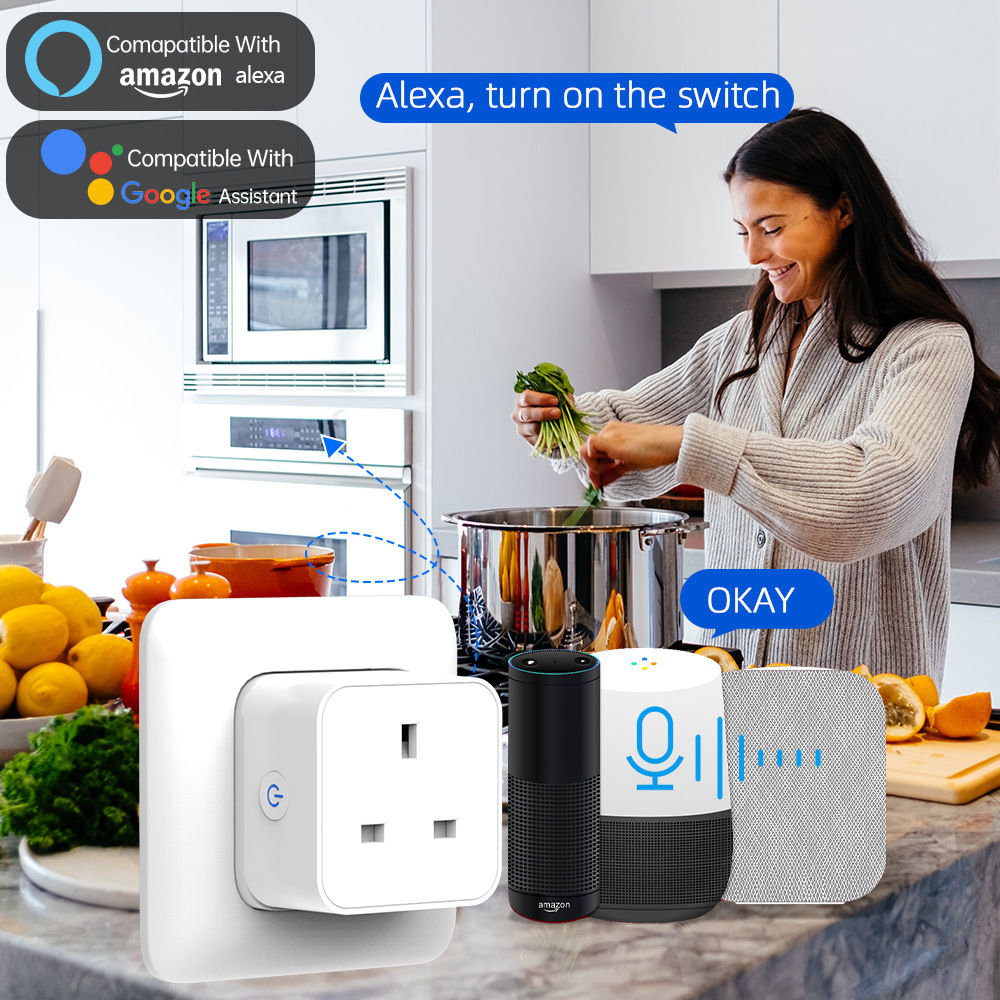 Tuya Smart Steckdose 16A/20A W – Smart Home Voice Assistant Bewertung und Preis