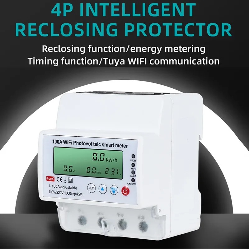 4P 1-100A WLAN Photovoltaik Sm – Smart Home Monitoring Bewertung und Preis