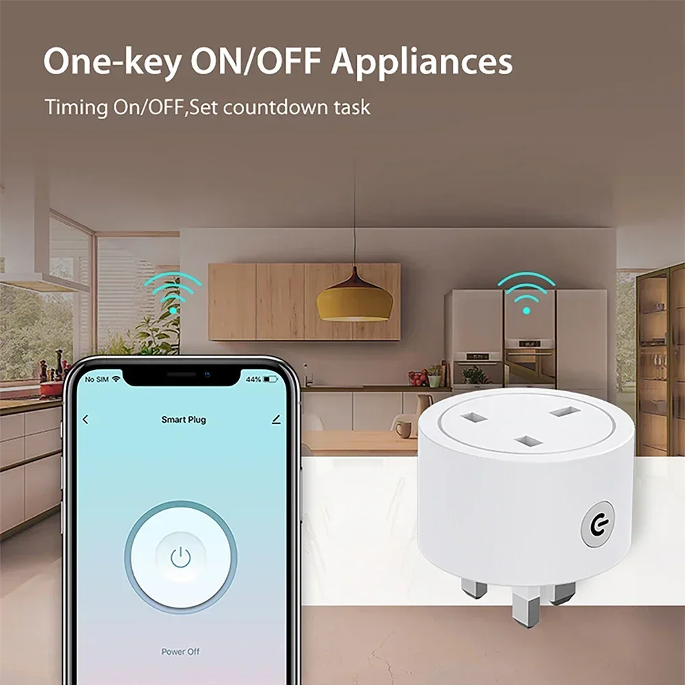 Zigbee Smart Stecker 16A UK-St – Smart Home Monitoring Bewertung und Preis