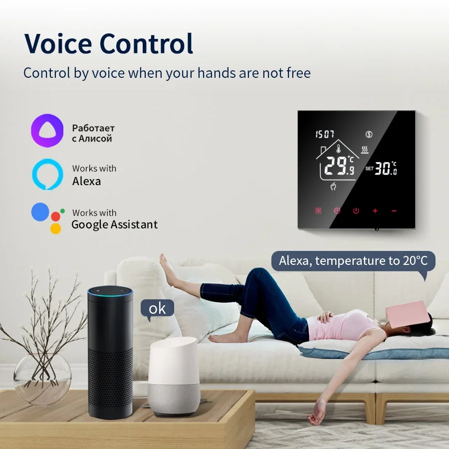 Tuya WiFi Smart Thermostat LCD – Smart Home Package Bewertung und Preis