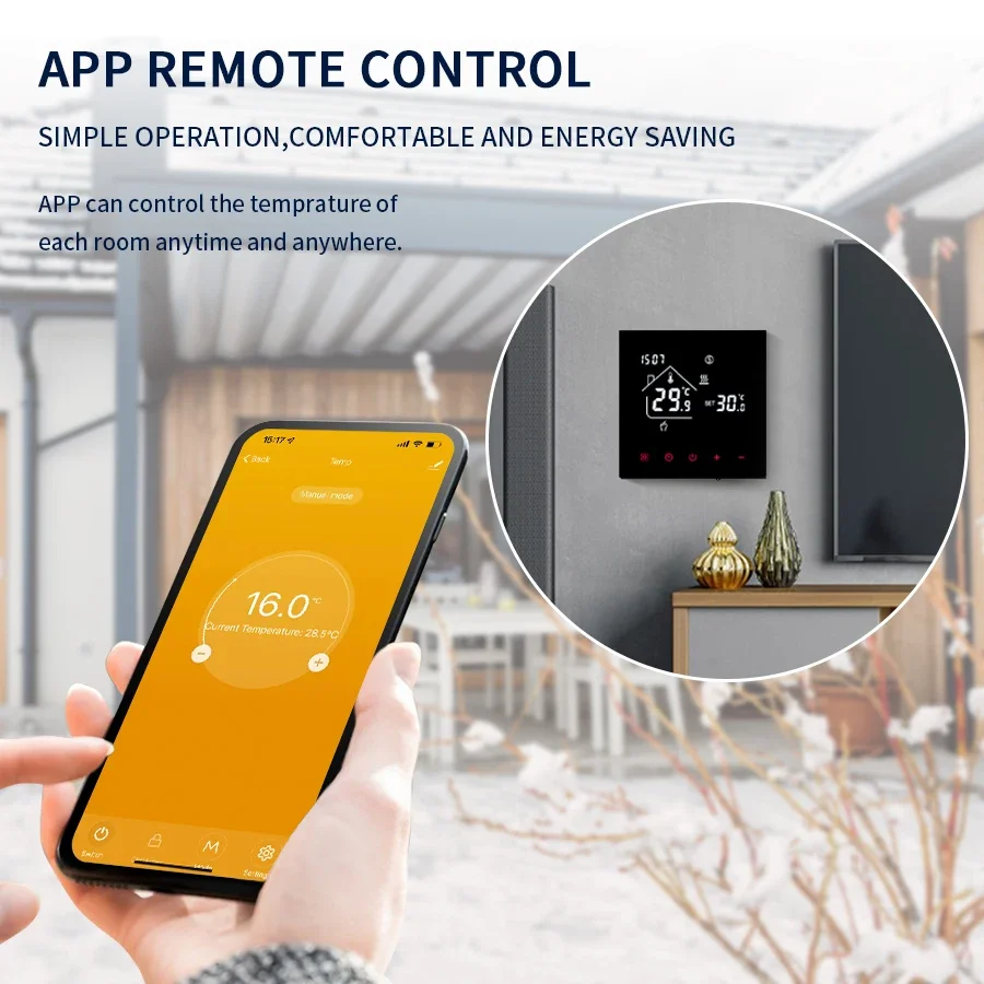 Tuya WiFi Smart Thermostat LCD – Smart Home Package Bewertung und Preis
