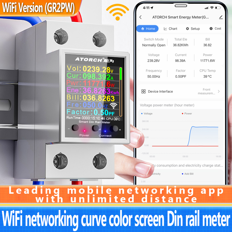 ‌ GR2PWS Tuya WiFi Smart Din R – Smart Home Energy App Bewertung und Preis