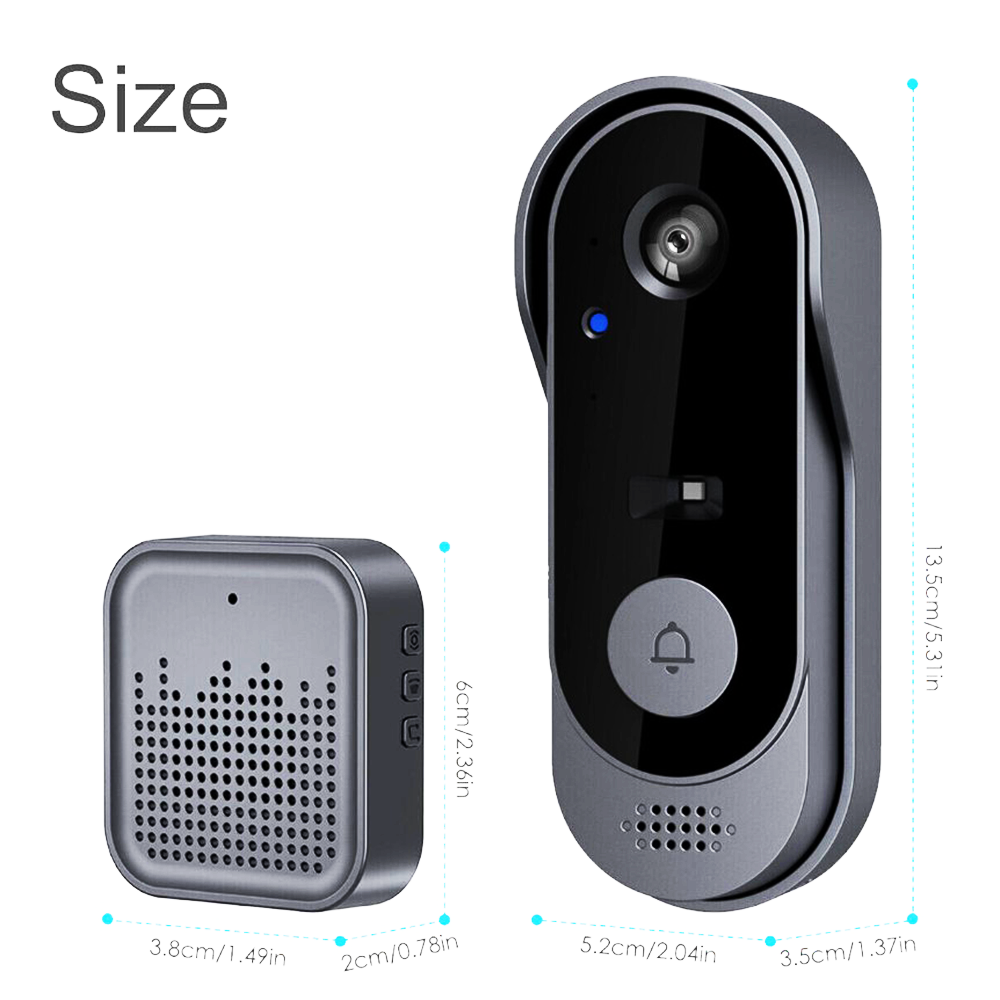 Tuya APP 170-Grad-Weitwinkel B – Wifi Doorbell Camera Bewertung und Preis