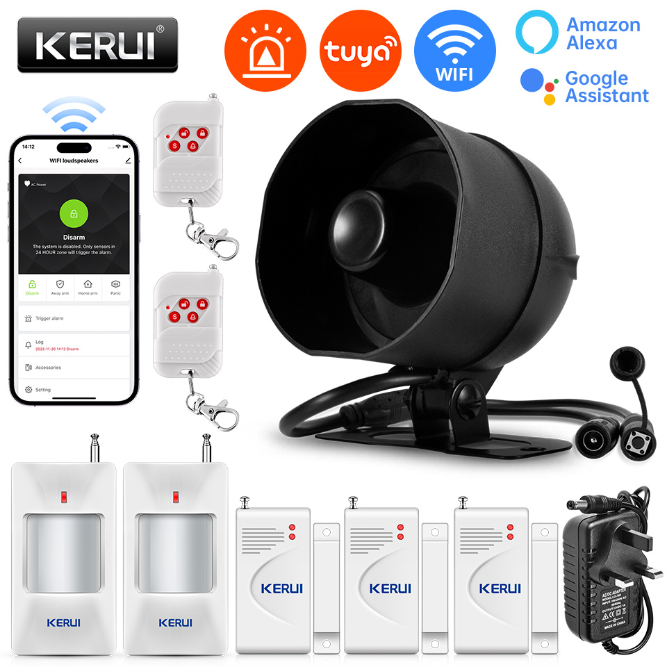 KERUI 120 dB Sirenen-Alarmsyst – Smart Home Package Bewertung und Preis