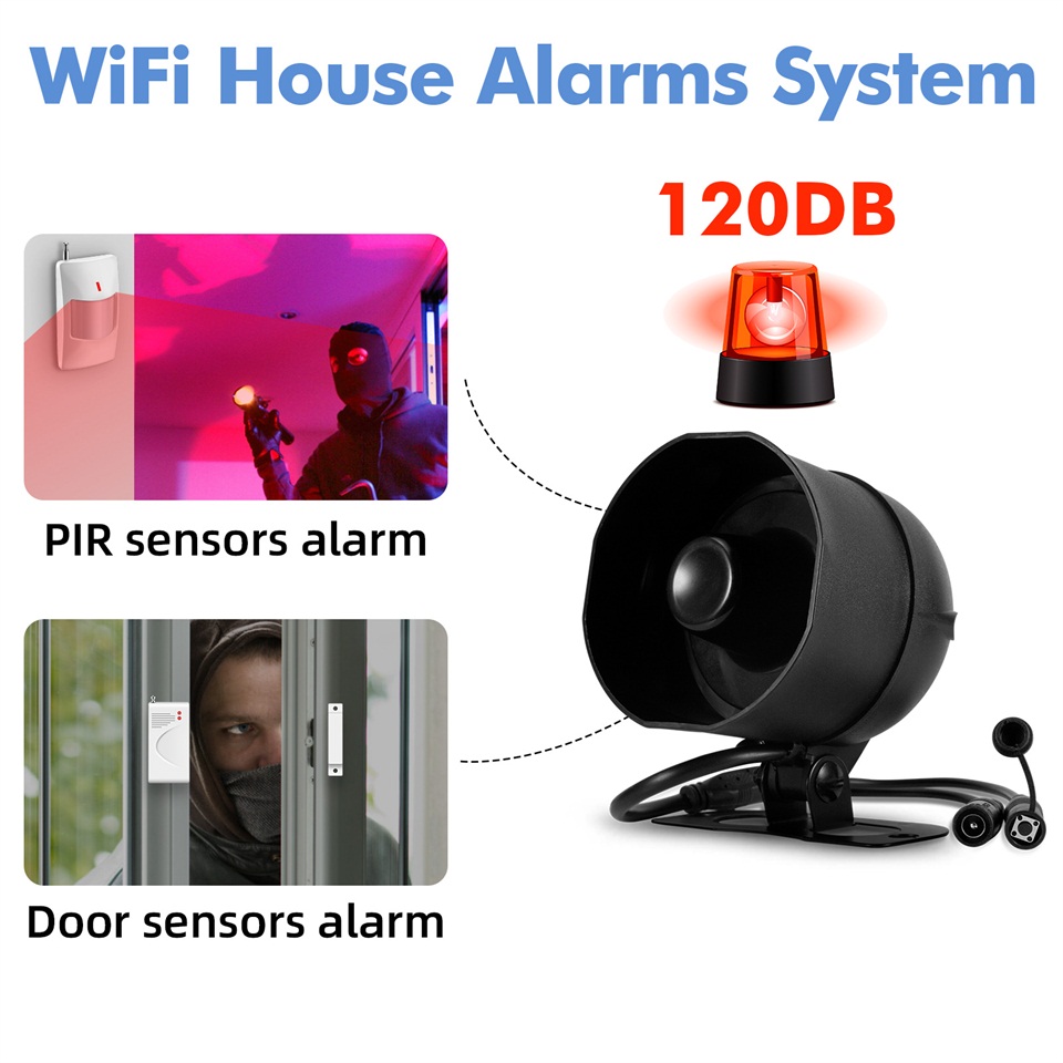 KERUI 120 dB Sirenen-Alarmsyst – Smart Home Package Bewertung und Preis