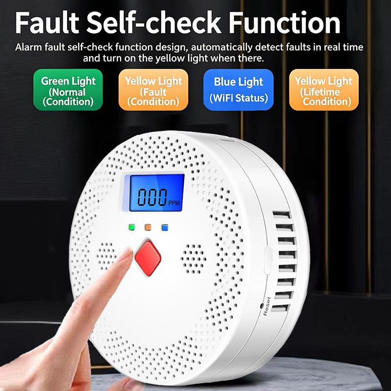 WLAN-Smart-Kohlenmonoxid-Detek – Smart Home Monitoring Bewertung und Preis