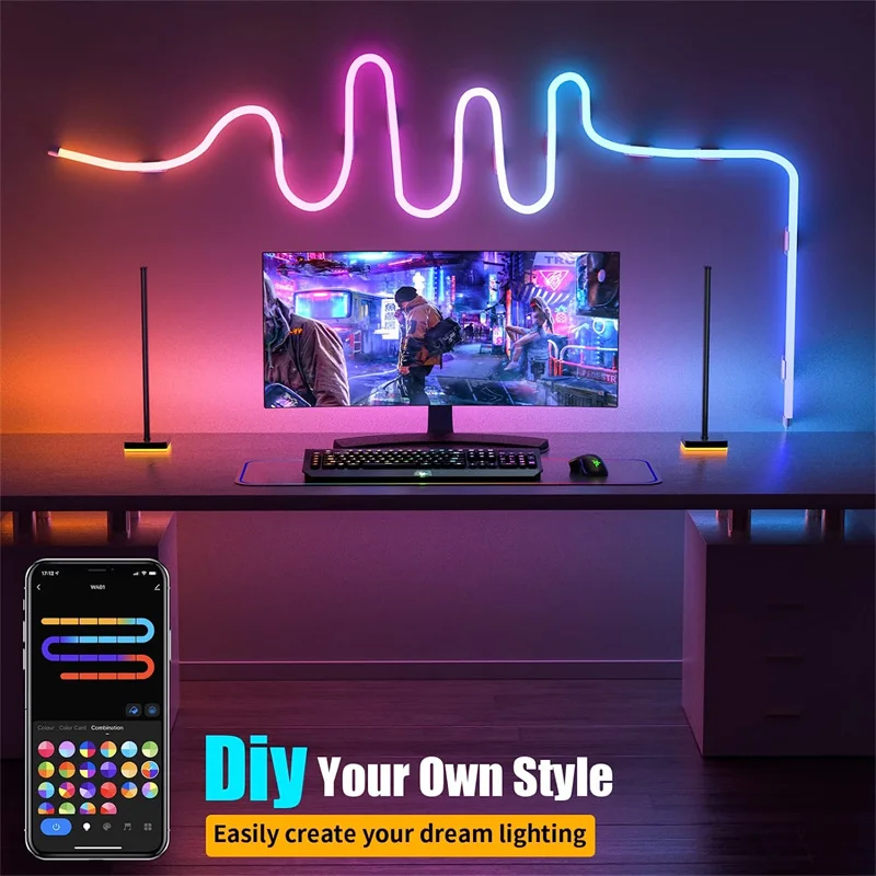 TUYA Neon-LED-Streifen, RGBIC, – Smart Home Yellow Bewertung und Preis