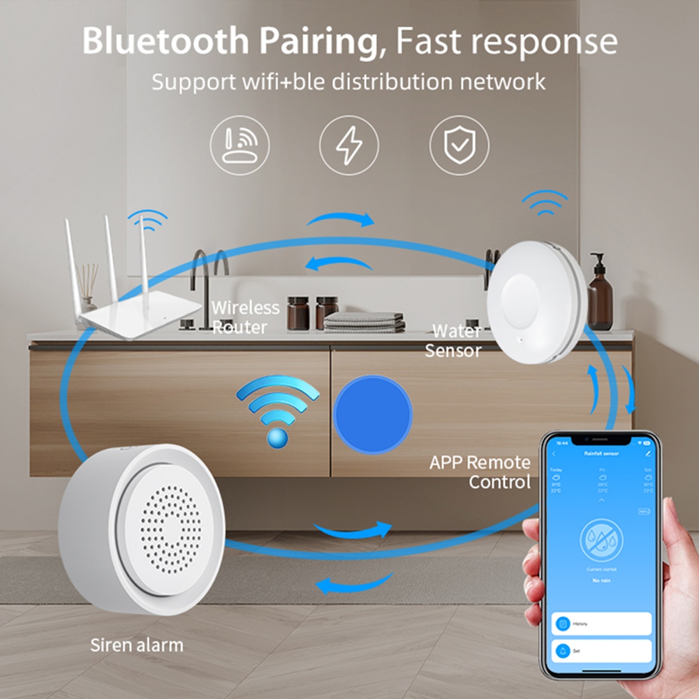 BTLIFE-Hochwasserdetektor mit  – Smart Home Automation System Bewertung und Preis