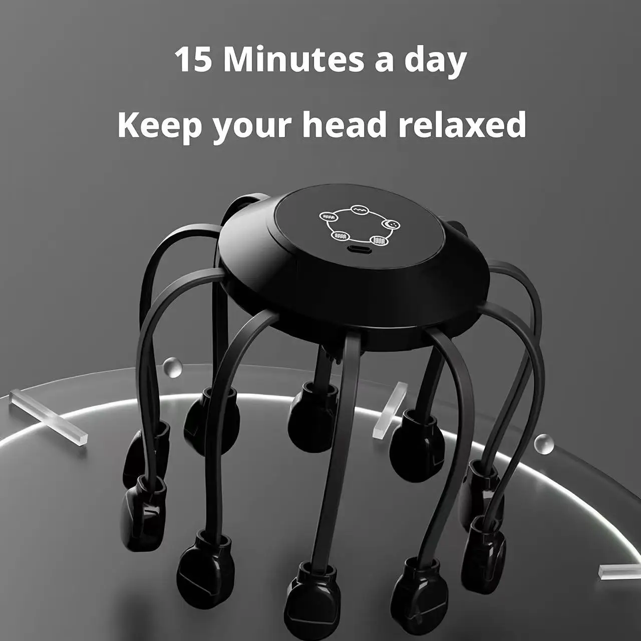 Elektrischer Oktopus-Kopfmassa – Smart Home Wellness Bewertung und Preis