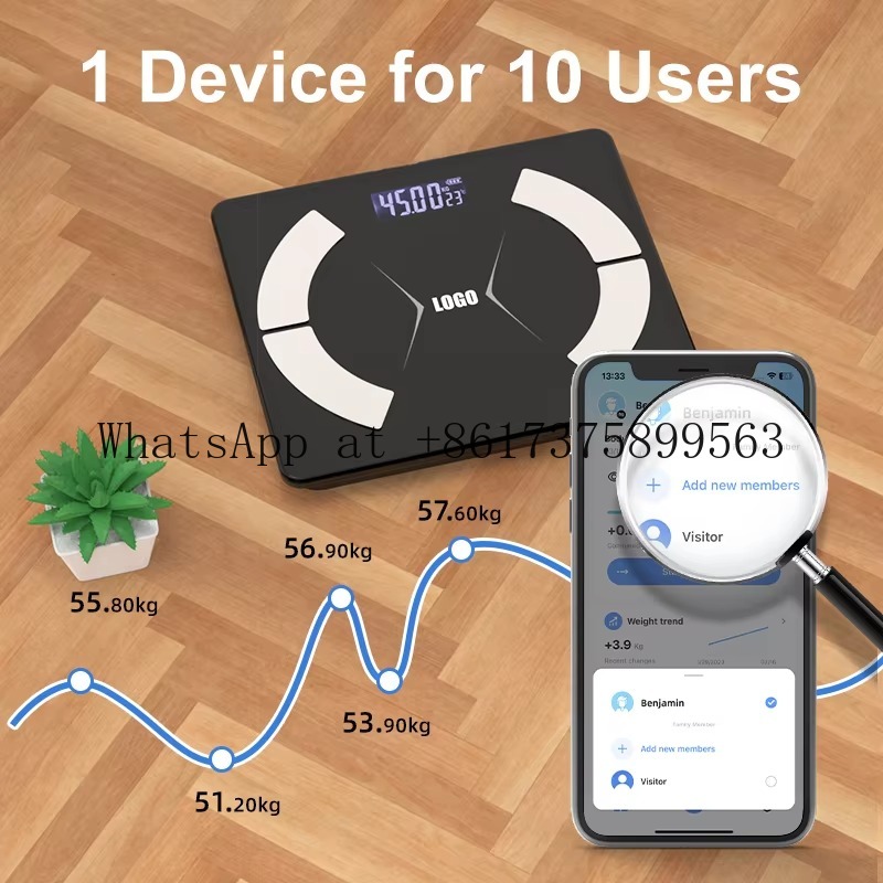Intelligente Digitale Körperwa – Smart Home Wellness Bewertung und Preis