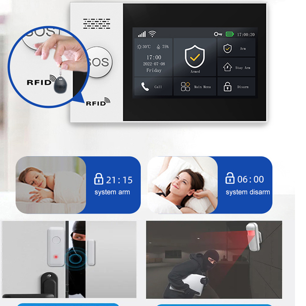 PGST 4G Tuya Smart Home Alarm  – Smart Home Package Bewertung und Preis